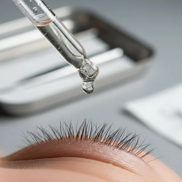 Clinical application of castor oil to the eyelid margin for blepharitis treatment